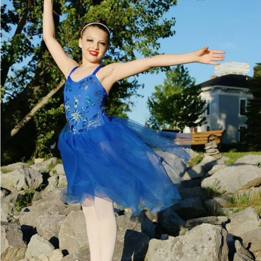 Blue Ballet Costume